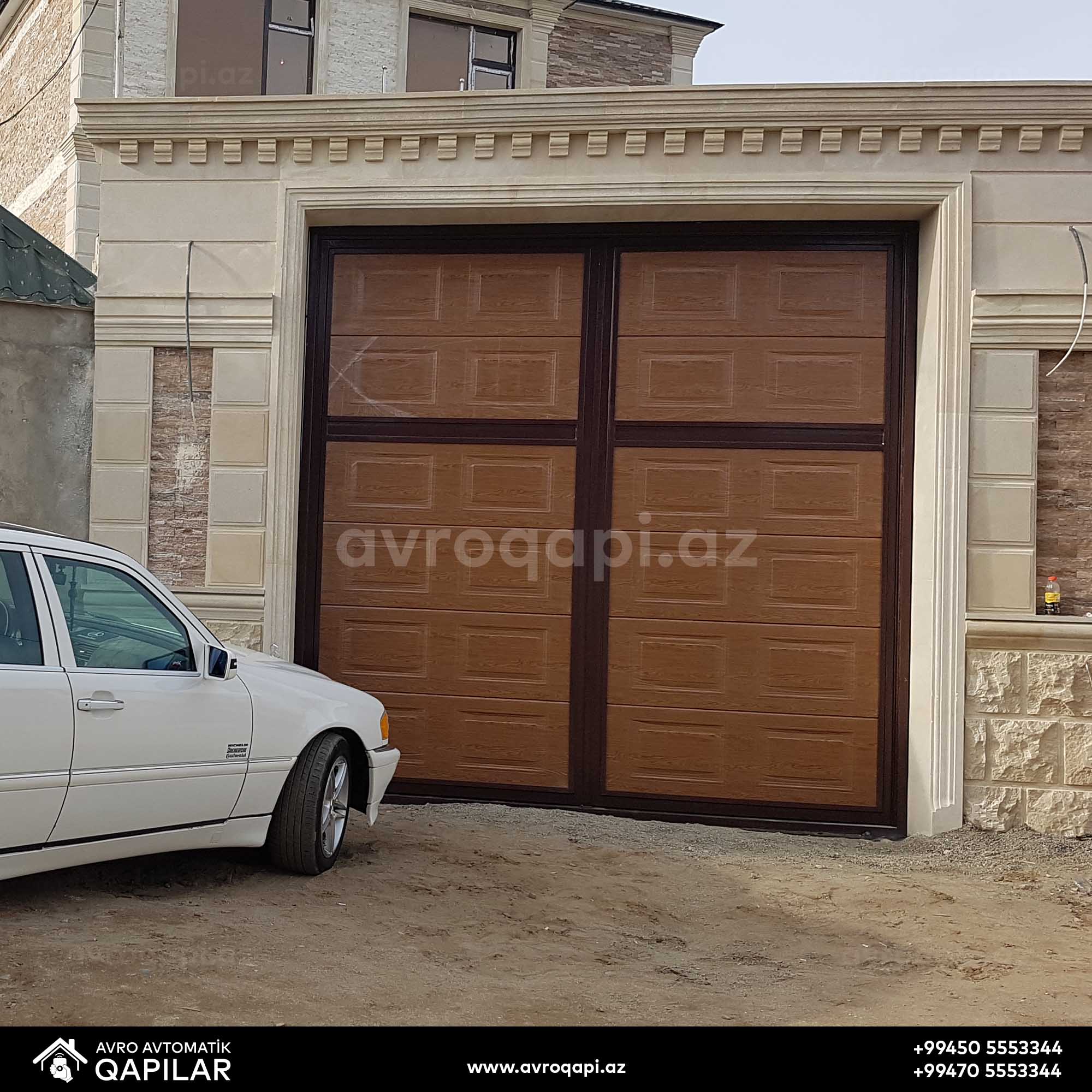 90 dərəcə açılan darvazalar